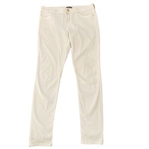Massimo Dutti cream skinny for jeans